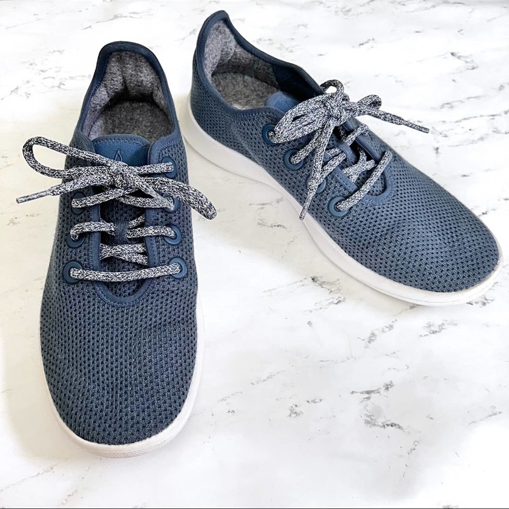 Allbirds Tree Runners Womens Limited Edition Kauri Navy Blue Sneakers TR 10